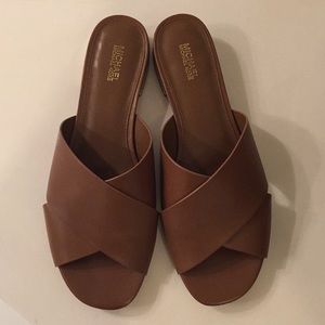 Michael Kors sandals slip on